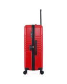 Valise Cabine 4 roues doubles Peter 55 cm rouge
