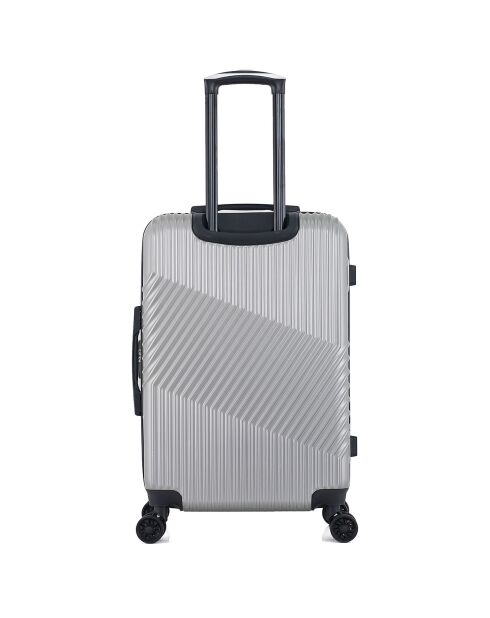 3 4-Rad-Doppelkoffer + Vanity Peter 55/65/75 cm grau