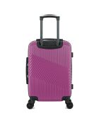 Valise Cabine 4 roues doubles Peter 55 cm violette