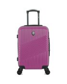 Valise Long Séjour 4 roues doubles Peter 75 cm violette