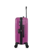 Valise Moyen Séjour 4 roues doubles Peter 65 cm violette