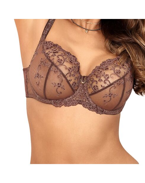 Soutien-gorge Céleste marron