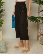 Pantalon 100% Lin Emmy noir