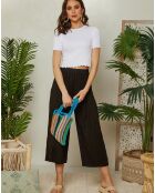 Pantalon 100% Lin Emmy noir