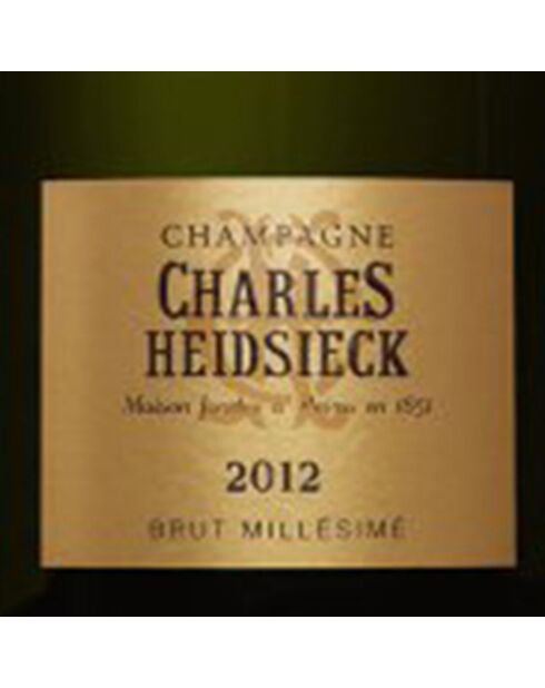 1 Champagne Brut Millésimé 2012 Charles Heidsieck 75cl