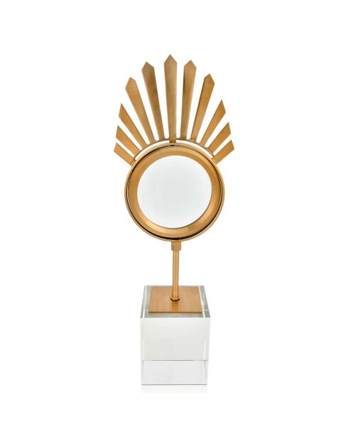 Decoratief object Koperen oog - 35x8x8 cm
