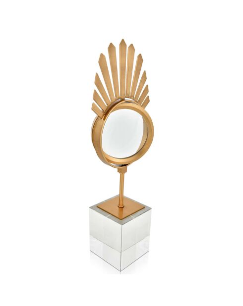 Decoratief object Koperen oog - 35x8x8 cm