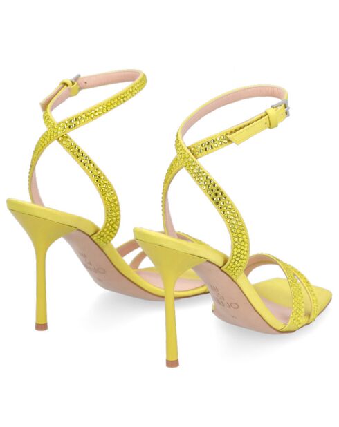 Sandales Cama Leonie Hanne X Liu Jo jaunes - Talon 10 cm