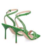 Sandales Cama Leonie Hanne X Liu Jo vertes - Talon 10 cm