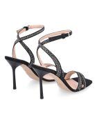 Sandales Cama Leonie Hanne X Liu Jo noires - Talon 10 cm