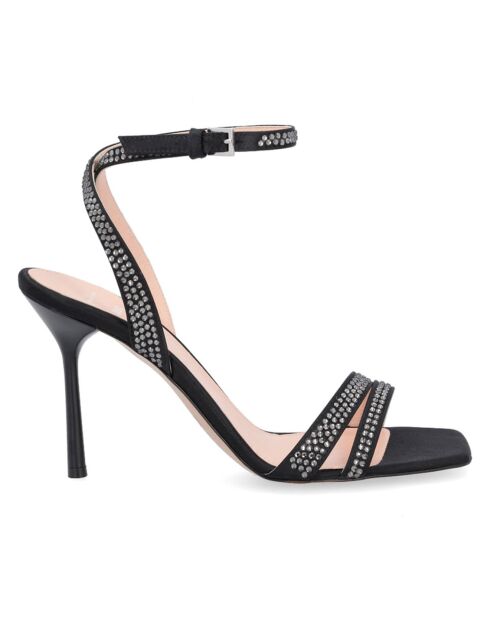 Cama Leonie Hanne X Liu Jo zwarte sandalen - hak van 10 cm