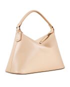 Sac à main en Cuir Hobo Leonie Hanne X Liu Jo beige - 26x17x10 cm