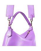 Sac à main en Cuir Hobo Leonie Hanne X Liu Jo violet - 26x17x10 cm