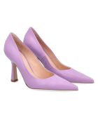 Escarpins en Cuir Leon Leonie Hanne X Liu Jo violets - Talon 10 cm