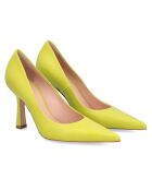 Escarpins en Cuir Leon Leonie Hanne X Liu Jo jaunes - Talon 10 cm