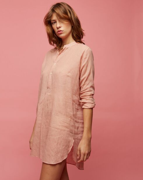 Tunique N°514 Stripes rose