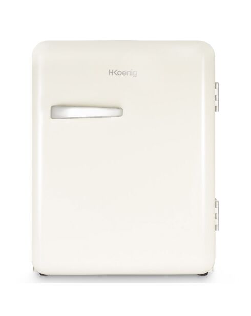 Mini-réfrigérateur pose libre vintage beige