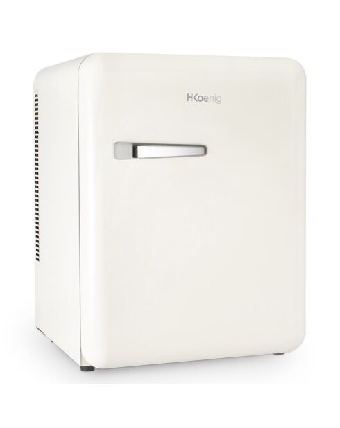 Mini-réfrigérateur pose libre vintage beige