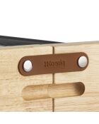 Raclette WOD pierre et grill bois/noir