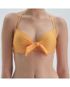 Haut de maillot de bain Maude jaune