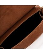 Sac à main en Cuir Grace cognac - 26x9x22 cm