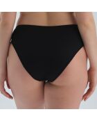 Bas de maillot de bain Alexandra noir/blanc