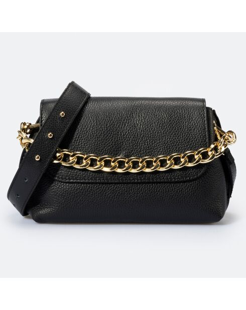 Borsa a tracolla Allison in pelle nera - 26x6x18 cm