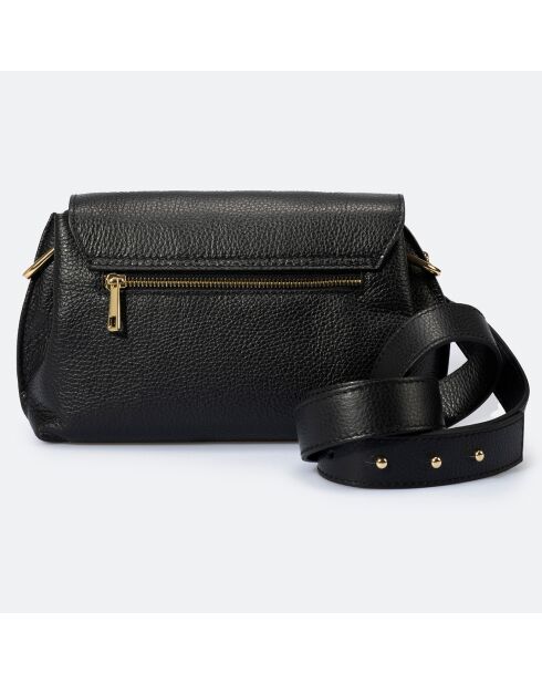 Borsa a tracolla Allison in pelle nera - 26x6x18 cm