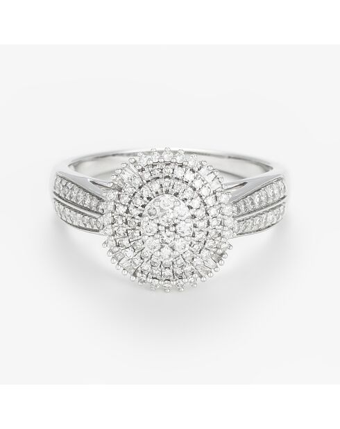 Bague Aphaia Diamants 0.50 ct or blanc