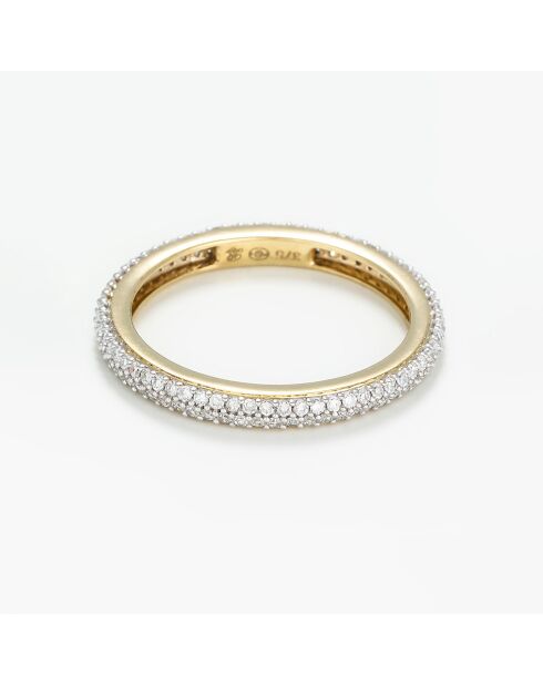 Anillo Nyx Diamond en oro amarillo de 0,50 quilates