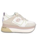 Sneakers en Cuir Yuza blanc/multicolore