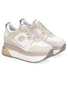 Sneakers en Cuir Yuza blanc/multicolore