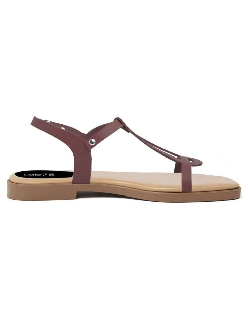 Bruine sandalen van Silia leer