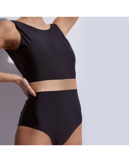 Maillot de bain 1 Pièce Bondie noir/bronze