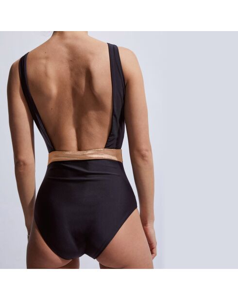Maillot de bain 1 Pièce Bondie noir/bronze