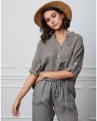 Top 100% Lin Helly taupe