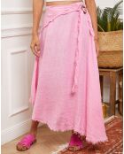 Jupe Luberon rose bonbon
