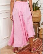 Jupe Luberon rose bonbon