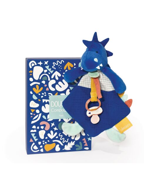 Attache-Sucette Sachou bleu