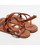 Sandales en Cuir Clara cumbia