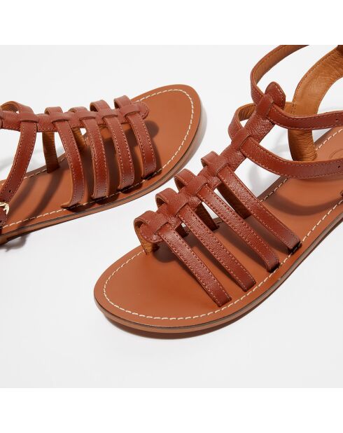 Marie cumbia leren sandalen