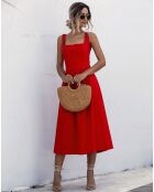 Robe Alhertine rouge