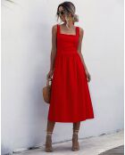 Robe Alhertine rouge