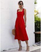 Robe Alhertine rouge