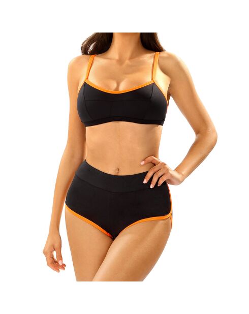 Maillot de bain 2 Pièces Eva  noir