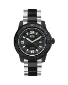 Montre Seacloud Homme Automatique en Acier noir/argenté