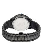 Montre Siena Femme Quartz en Acier & Diamants 0.0176 ct noire