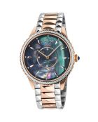 Montre Siena Femme Quartz en Acier & Diamants 0.0176 ct rose doré/argenté