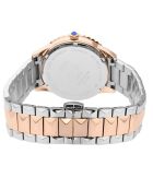 Montre Siena Femme Quartz en Acier & Diamants 0.0176 ct rose doré/argenté