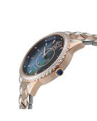 Montre Siena Femme Quartz en Acier & Diamants 0.0176 ct rose doré/argenté